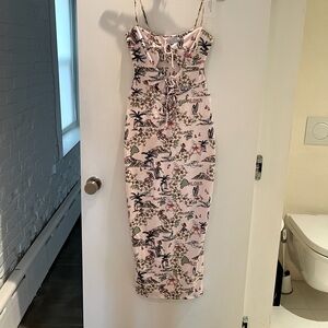 RESA Summer Midi in Aloha. Size M, NWT